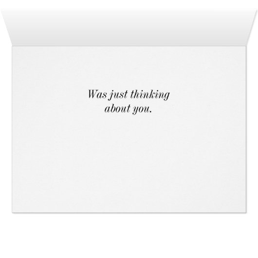 Storm brouwt boven Chicago denkt aan jou Kaart (Binnen Horizontaal (Onder))