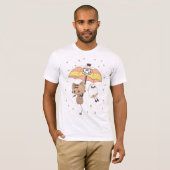 Storm Candy Corn Rain T-shirt (Voorkant volledig)