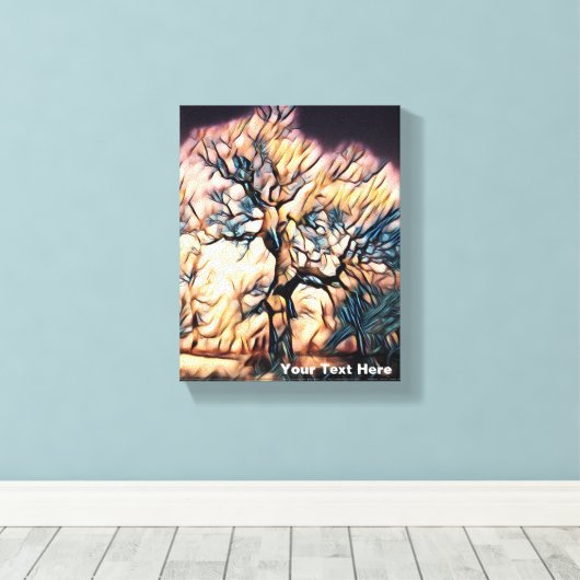 Storm Canvas Afdruk (Insitu (Houten vloer))