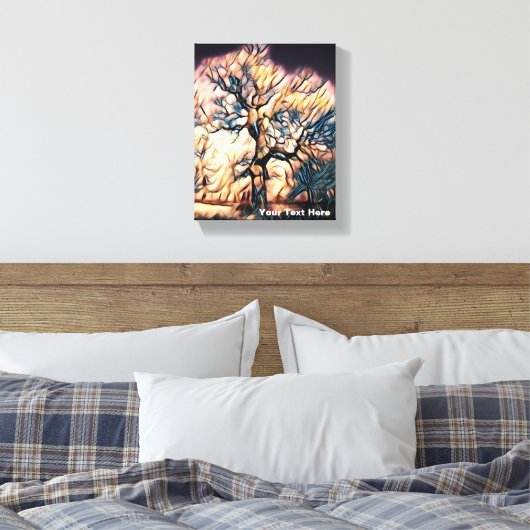 Storm Canvas Afdruk (Insitu (Slaapkamer))