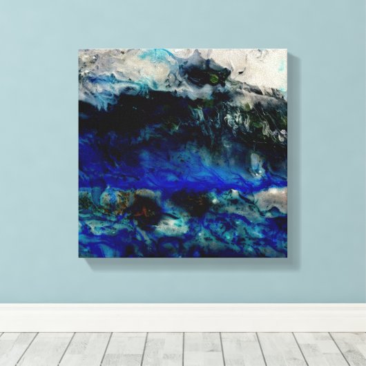 Storm Canvas Afdruk (Insitu (Houten vloer))