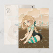 Storm Caster - Fairy briefkaart (Voorkant / Achterkant)