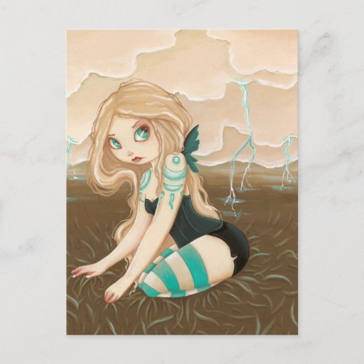 Storm Caster - Fairy briefkaart (Voorkant)