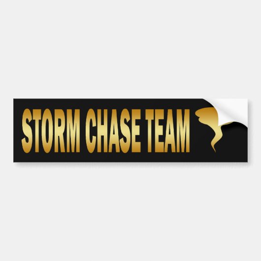 STORM CHASE TEAM BUMPERSTICKER (Voorkant)