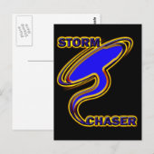 STORM CHASER BRIEFKAART (Voorkant / Achterkant)