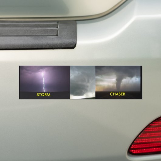 Storm Chaser Bumpersticker (Op auto)