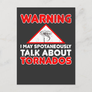 Storm Chaser Funny Storm Hunter Quote Weather Briefkaart