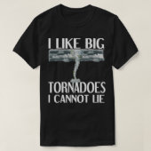 Storm Chaser Gift Hurricane Storm Tornado Chasing T-shirt (Design voorkant)