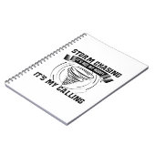 Storm Chaser Giften | Storm Chasing Lightning Hobb Notitieboek (Linkerzijde)