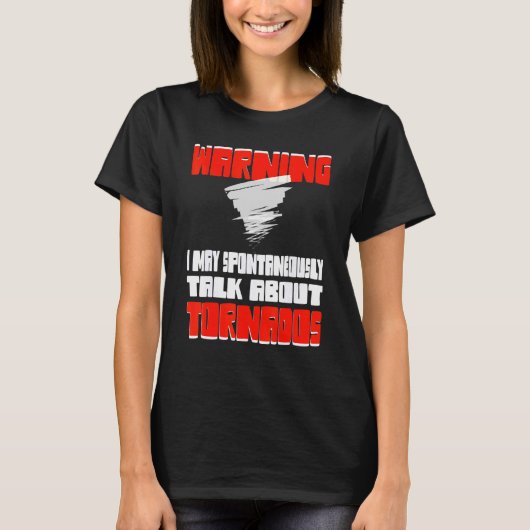 Storm Chaser Hunter Twister Tornado T-shirt (Voorkant)