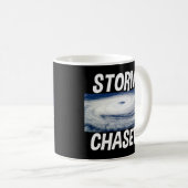 Storm Chaser Hurricane Weer Afbeelding Koffiemok (Voorkant rechts)