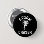 Storm Chaser Kostuum Tornado Twister Chasers Kinde Ronde Button 5,7 Cm (Voorkant /achterkant)