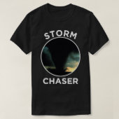 Storm Chaser Meteoroloog Hurricane Tornado Storm T-shirt (Design voorkant)