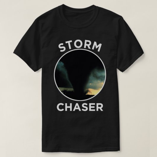 Storm Chaser Meteoroloog Hurricane Tornado Storm T-shirt (Design voorkant)