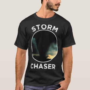 Storm Chaser Meteoroloog Hurricane Tornado Storm T-shirt