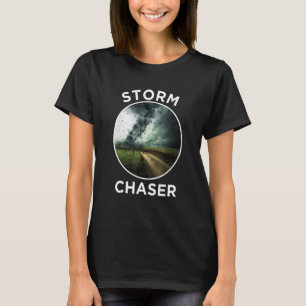 Storm Chaser Meteoroloog Hurricane Tornado Storm T-shirt