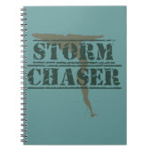 Storm Chaser Rubber Stamp and Funnel Notitieboek (Voorkant)