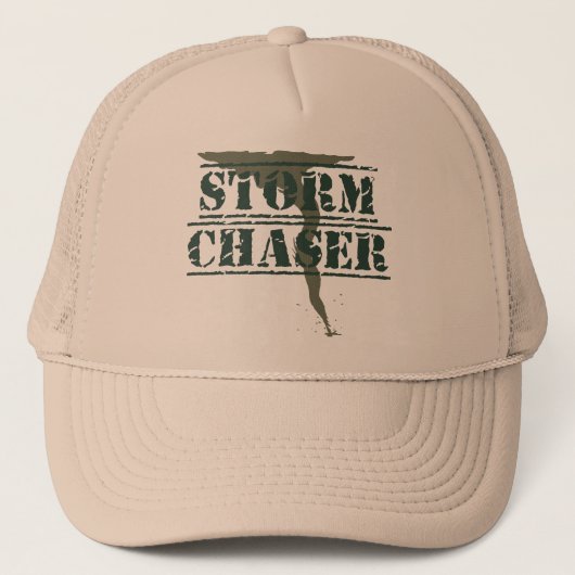 Storm Chaser Rubber Stamp and Funnel Trucker Pet (Voorkant)