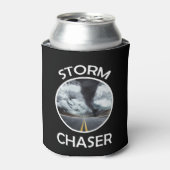 Storm Chaser Tornado Afbeelding Weer Meteoroloog Blikjeskoeler (Blikje Voorkant)