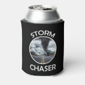Storm Chaser Tornado Afbeelding Weer Meteoroloog Blikjeskoeler (Blikje Achterkant)