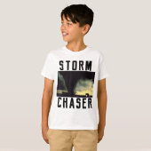 Storm Chaser Tornado Afbeelding Weer Meteoroloog T-shirt (Voorkant volledig)