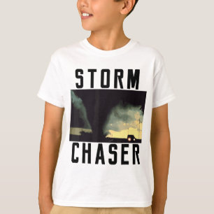 Storm Chaser Tornado Afbeelding Weer Meteoroloog T-shirt