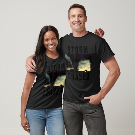 Storm Chaser Tornado Afbeelding Weer Meteoroloog T-shirt (Unisex)