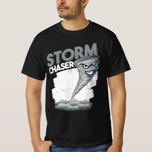 Storm Chaser Tornado T-Shirt (Voorkant)