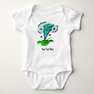 Storm Chaser Tornado Twister Weather Meteorology Romper