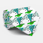 Storm Chaser Tornado Twister Weather Meteorology Stropdas (Opgerold)