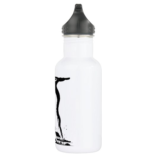 Storm Chaser Tornado Twister Weather Meteorology Waterfles (Rechts)