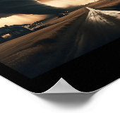 Storm Chaser Tornado Twister Weer Meteoroloog Poster (Hoek)