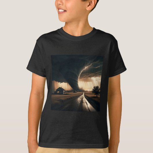 Storm Chaser Tornado Twister Weer Meteoroloog T-shirt (Voorkant)