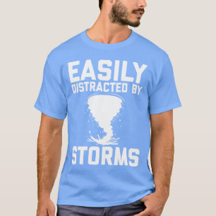 Storm Chaser Vaders Dag Meteoroloog Stormen cadeau T-shirt