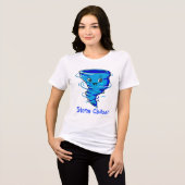Storm Chaser van de Twonado boy Vrouwen shirt (Voorkant volledig)