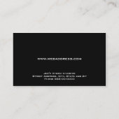 Storm Chaser Visitekaartje (Achterkant)