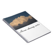 Storm-chaserlaptop Notitieboek (Rechterzijde)