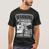 Storm Chasing I may spontaneously talk about torna T-shirt (Voorkant)