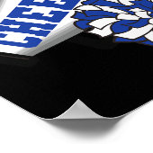 Storm Cheer Ck Terug naar school Cheerleading Spir Poster (Hoek)