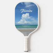 Storm Cloud Break over tropisch Zee Pickleball Paddle (Achterkant)