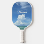 Storm Cloud Break over tropisch Zee Pickleball Paddle (Voorkant)