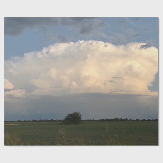 Storm Cloud Cadeaupapier (Vlak)