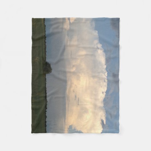 Storm Cloud Fleece Deken (Voorkant)