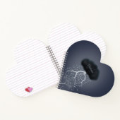 Storm Cloud Lightning & Rain Surreal - persoonlijk Notitieboek (Binnen)