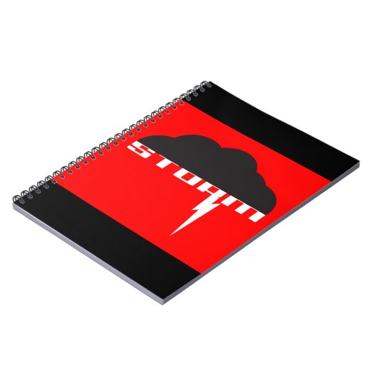 Storm cloud notitieboek (Linkerzijde)