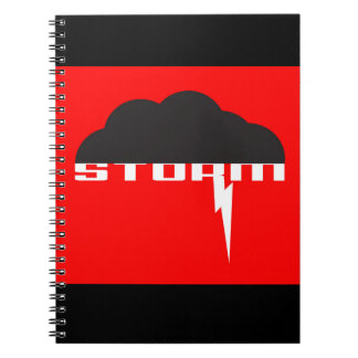 Storm cloud notitieboek