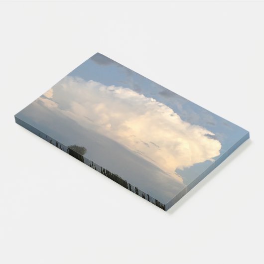 Storm Cloud Post-it® Notes (Schuin)