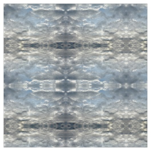 Storm Clouds Abstract Stof (Swatch)