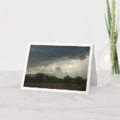 Storm Clouds boven Valencia-kaart Kaart (Voorkant)