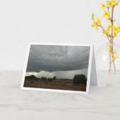 Storm Clouds boven Valencia-kaart Kaart (Gele Bloem)